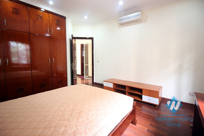 House with large garden for rent in Ciputra C area, Tay Ho, Hanoi